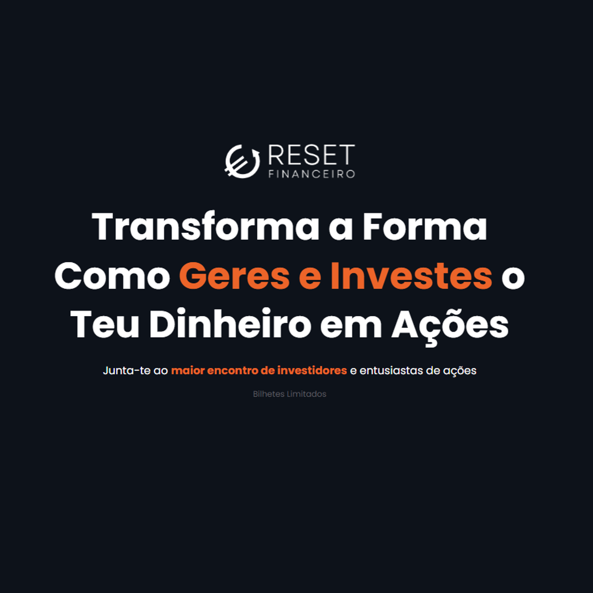 Reset Financeiro