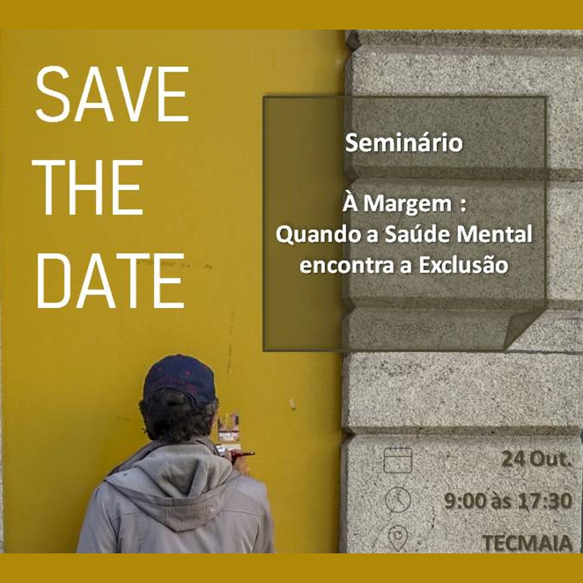 Seminário "À Margem: Quando a Saúde Mental Encontra a Exclusão"